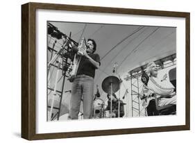 The Dave Brubeck Quartet Playing at the Capital Radio Jazz Festival, London, July 1979-Denis Williams-Framed Photographic Print