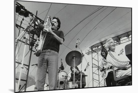 The Dave Brubeck Quartet Playing at the Capital Radio Jazz Festival, London, July 1979-Denis Williams-Mounted Photographic Print