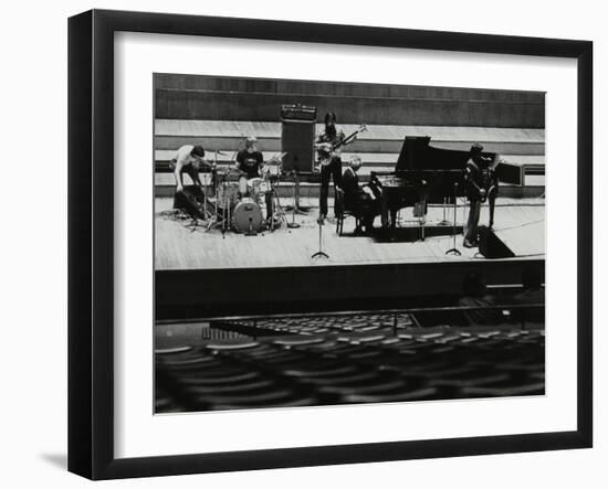 The Dave Brubeck Quartet Rehearsing on Stage at the Royal Festival Hall, London, 10 November 1979-Denis Williams-Framed Photographic Print