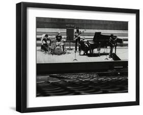 The Dave Brubeck Quartet Rehearsing on Stage at the Royal Festival Hall, London, 10 November 1979-Denis Williams-Framed Photographic Print