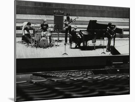 The Dave Brubeck Quartet Rehearsing on Stage at the Royal Festival Hall, London, 10 November 1979-Denis Williams-Mounted Photographic Print