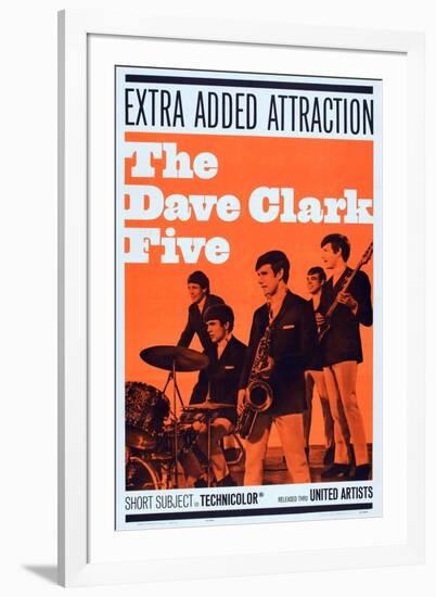 The Dave Clark Five, 1964-null-Framed Art Print