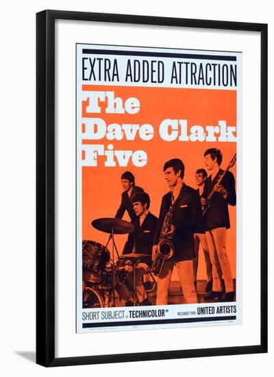 The Dave Clark Five, 1964-null-Framed Art Print