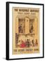 The Davenport Brothers, Poster for Seance, 1865-null-Framed Giclee Print