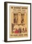 The Davenport Brothers, Poster for Seance, 1865-null-Framed Giclee Print