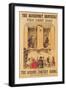 The Davenport Brothers, Poster for Seance, 1865-null-Framed Giclee Print