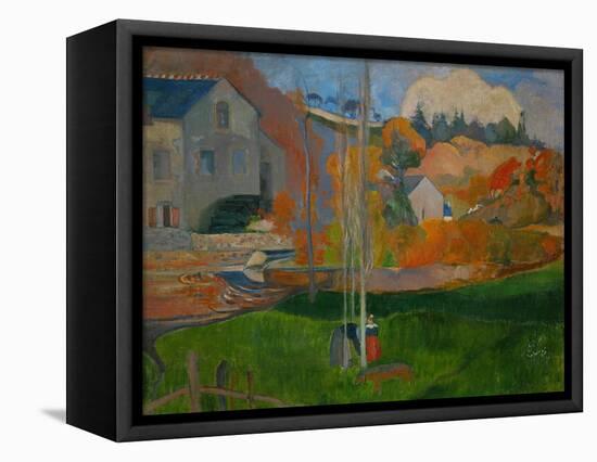 The David Mill, Brittany Landscape, 1894-Paul Gauguin-Framed Stretched Canvas
