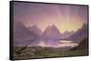 The Dawn, Loch Torridon-J. M. W. Turner-Framed Stretched Canvas