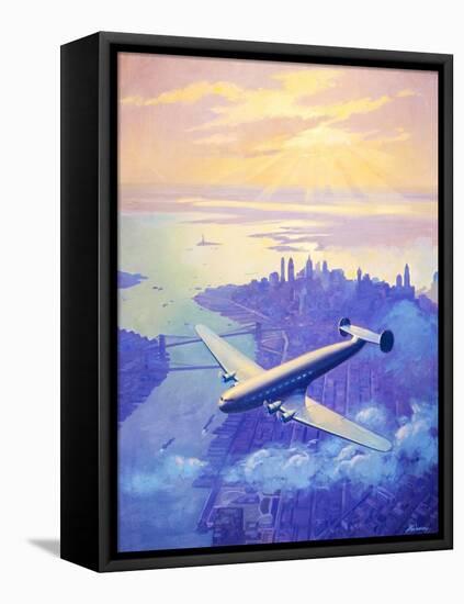 The Dawn Of The New Age-Ruehl Frederick Heckman-Framed Stretched Canvas