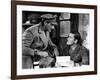 THE DAWN PATROL by Edmund Goulding with Basil Rathbone and Errol Flynn, 1938 (b/w photo)-null-Framed Photo