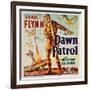 THE DAWN PATROL, Errol Flynn, 1938.-null-Framed Art Print