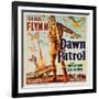 THE DAWN PATROL, Errol Flynn, 1938.-null-Framed Art Print