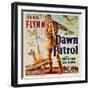THE DAWN PATROL, Errol Flynn, 1938.-null-Framed Art Print