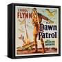 THE DAWN PATROL, Errol Flynn, 1938.-null-Framed Stretched Canvas