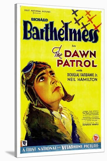 The Dawn Patrol, Richard Barthelmess, 1930-null-Stretched Canvas