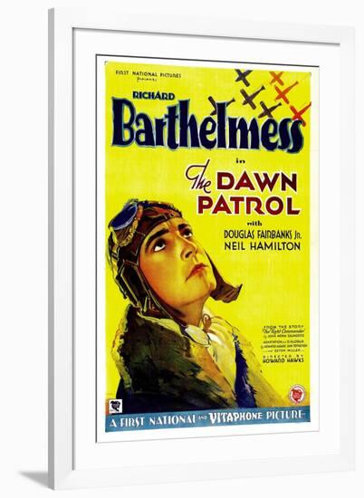 The Dawn Patrol, Richard Barthelmess, 1930-null-Framed Photo