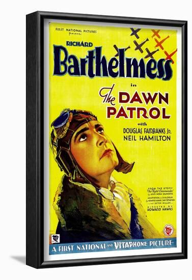 The Dawn Patrol, Richard Barthelmess, 1930-null-Framed Photo