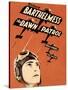 THE DAWN PATROL, Richard Barthelmess on poster art, 1930-null-Stretched Canvas