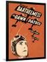 THE DAWN PATROL, Richard Barthelmess on poster art, 1930-null-Framed Art Print