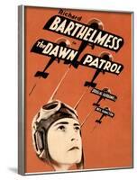 THE DAWN PATROL, Richard Barthelmess on poster art, 1930-null-Framed Art Print