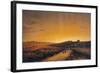 The Dawn Seen From the Countryside Outside Rome-Giuseppe Canella-Framed Giclee Print