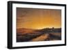 The Dawn Seen From the Countryside Outside Rome-Giuseppe Canella-Framed Giclee Print