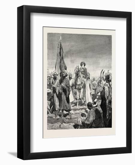 The Dawsah, or Treading. Egypt, 1879-null-Framed Giclee Print