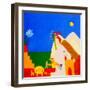 The day after, 1998, (oil on linen)-Cristina Rodriguez-Framed Giclee Print