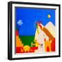 The day after, 1998, (oil on linen)-Cristina Rodriguez-Framed Giclee Print