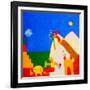 The day after, 1998, (oil on linen)-Cristina Rodriguez-Framed Giclee Print