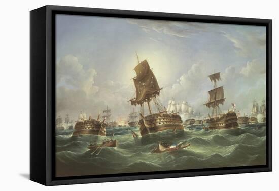 The Day After the Battle of Trafalgar, c.1867-Richard Spencer-Framed Stretched Canvas