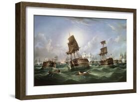 The Day after the Battle of Trafalgar-Richard B. Spencer-Framed Giclee Print