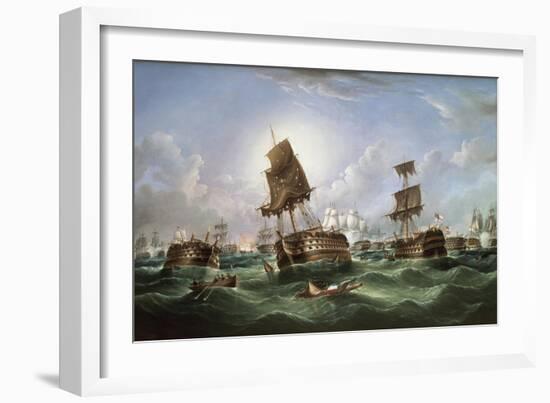 The Day after the Battle of Trafalgar-Richard B. Spencer-Framed Giclee Print