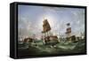 The Day after the Battle of Trafalgar-Richard B. Spencer-Framed Stretched Canvas