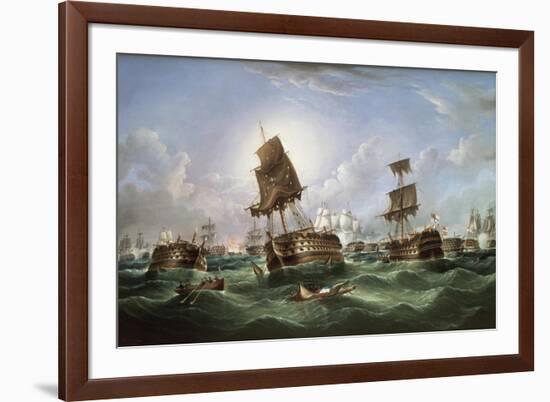 The Day after the Battle of Trafalgar-Richard B. Spencer-Framed Giclee Print