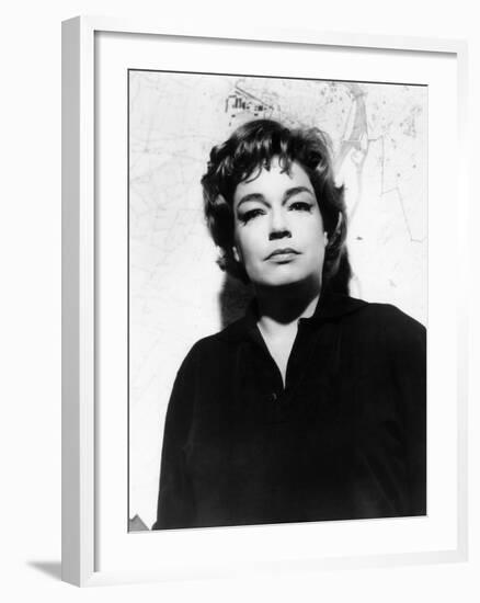 The Day and the Hour, (Aka Le Jour Et L'Heure), Simone Signoret, 1963-null-Framed Photo