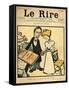 The Day before the Wedding, Cartoon from the Cover of 'Le Rire', 26th August 1899-Emmanuel Poire Caran D'ache-Framed Stretched Canvas