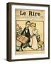 The Day before the Wedding, Cartoon from the Cover of 'Le Rire', 26th August 1899-Emmanuel Poire Caran D'ache-Framed Giclee Print