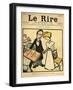 The Day before the Wedding, Cartoon from the Cover of 'Le Rire', 26th August 1899-Emmanuel Poire Caran D'ache-Framed Giclee Print