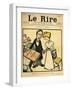 The Day before the Wedding, Cartoon from the Cover of 'Le Rire', 26th August 1899-Emmanuel Poire Caran D'ache-Framed Giclee Print