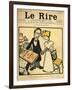 The Day before the Wedding, Cartoon from the Cover of 'Le Rire', 26th August 1899-Emmanuel Poire Caran D'ache-Framed Giclee Print