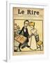 The Day before the Wedding, Cartoon from the Cover of 'Le Rire', 26th August 1899-Emmanuel Poire Caran D'ache-Framed Premium Giclee Print