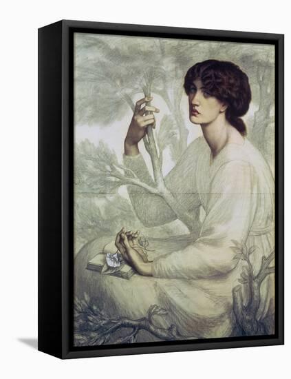 The Day Dream, 19th Century-Dante Gabriel Rossetti-Framed Stretched Canvas