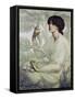 The Day Dream, 19th Century-Dante Gabriel Rossetti-Framed Stretched Canvas