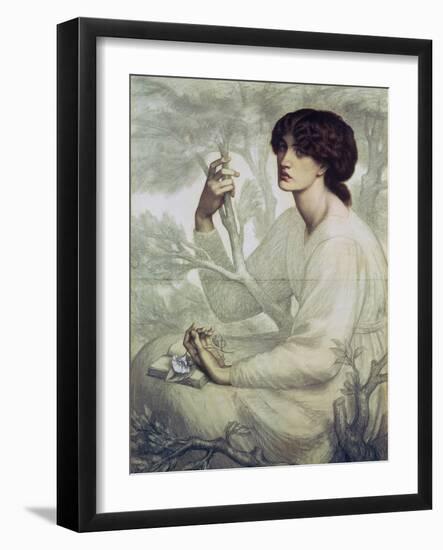 The Day Dream, 19th Century-Dante Gabriel Rossetti-Framed Giclee Print