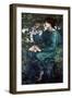 The Day Dream by Dante Gabriel Rossetti-Dante Gabriel Rossetti-Framed Giclee Print