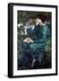 The Day Dream by Dante Gabriel Rossetti-Dante Gabriel Rossetti-Framed Giclee Print