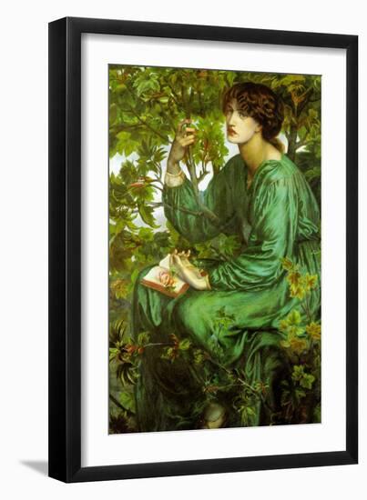 The Day Dream-Dante Gabriel Rossetti-Framed Art Print