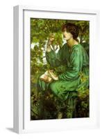 The Day Dream-Dante Gabriel Rossetti-Framed Art Print