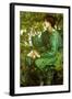 The Day Dream-Dante Gabriel Rossetti-Framed Art Print